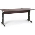 Kendall Howard Kendall Howard Classroom Training Table - Adjustable Height - 30in x 72in - African Mahogany 5500-3-004-36